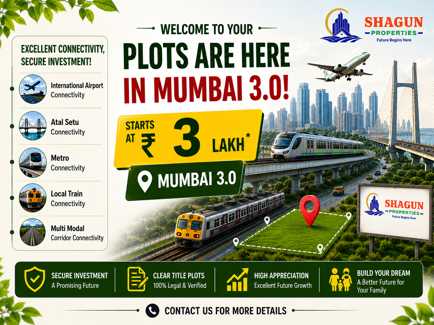 Premium Investment Plots in Navi Mumbai - Mobile